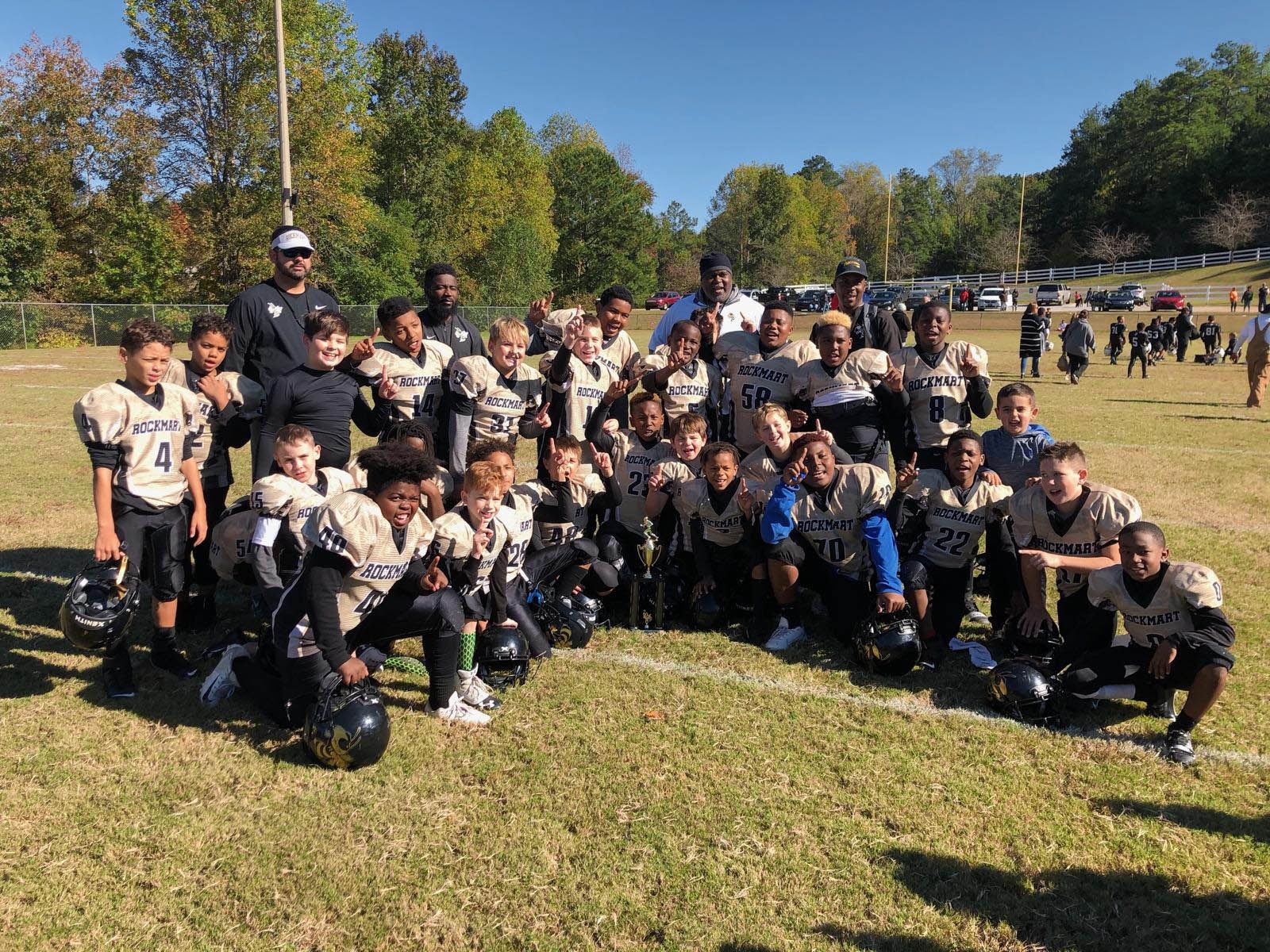 Rockmart 10-and-under team wins big